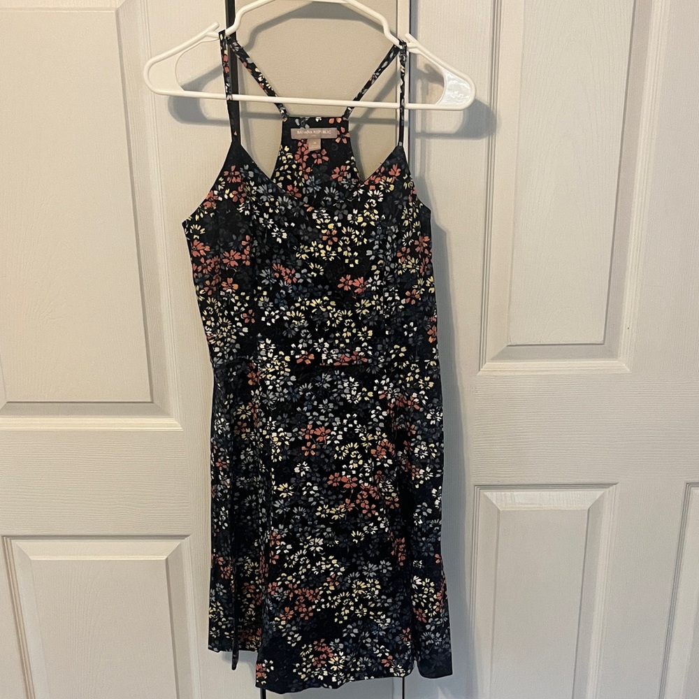Banana Republic Multicolor Floral Dress